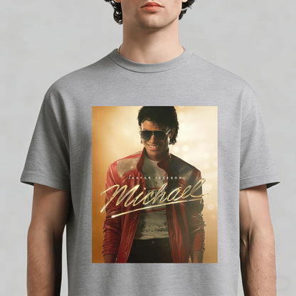 MJ 2026 Movie Michael Jackson Men's Clothing T-Shirt Cotton Y2k Popular Fashion Women's Clothing Summer New T Shirt for Fans