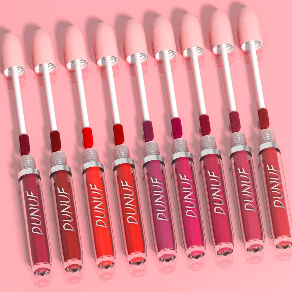 25 Color Velvet Matte Lipstick Liquid Waterproof Sexy Red Matte Lip Glaze Non-Stick Halloween Makeup Not Easy To Fade Lip Gloss