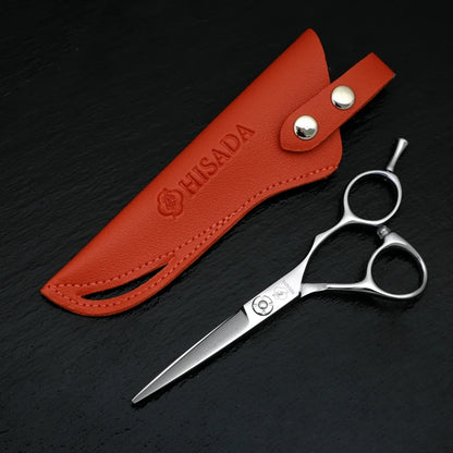HISADA hairdressing scissors	professional barber scissors 6.0  Inch scissors VG10 material professional barber scissors
