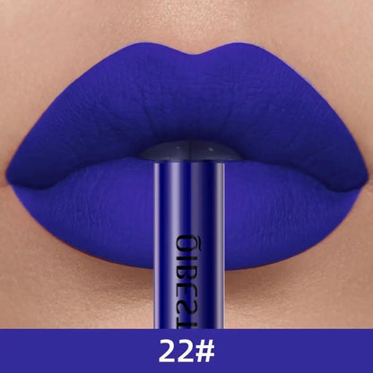 Matte Liquid Lipstick Waterproof Long Lasting Velvet Mate Nude Red Lip Gloss Lint Tube Makeup Cosmetic Lipsticks Lipgloss