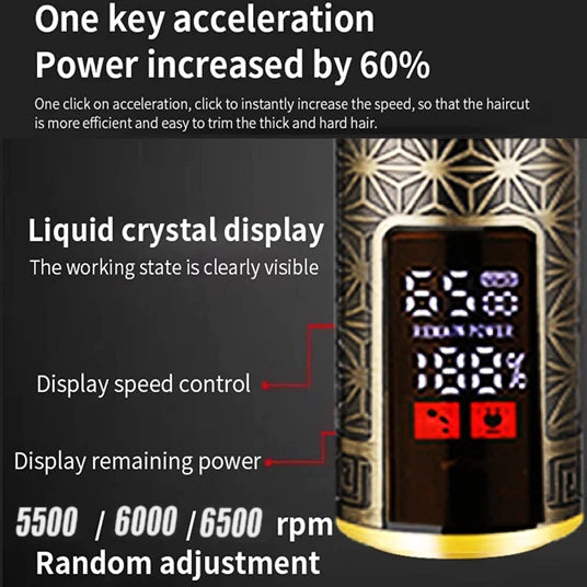 New In Hair Cutting Machine Clipper for Men Barber Shop Trimmer for Men Mower Men's Electric Shaver Haircut Beard Trimmer