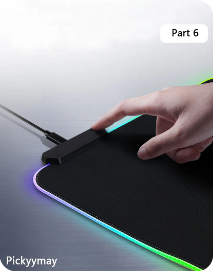 CosmicGlow RGB Desk Mat