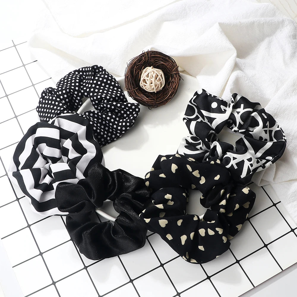 Large Elastic Scrunchies Set.