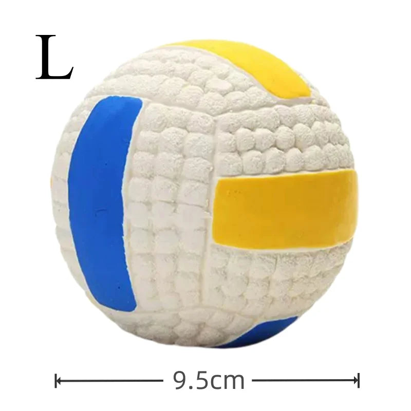 Toys For Dog Chihuahua Balls Anti Bite Dog Chew Toy Pet Squeak Toys Dog Toys Natural Latex Dog Safe Interactive Toys Accessories