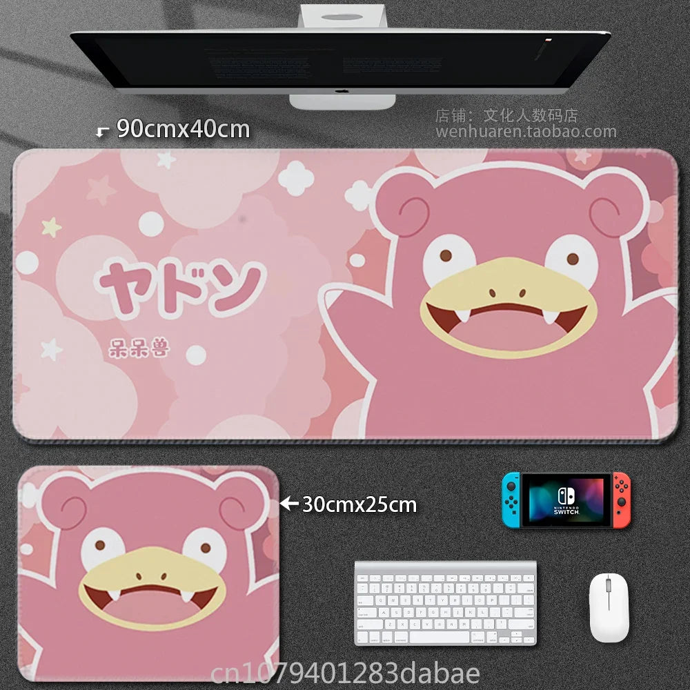 Leather Pokémon Pikachu Keyboard Pad Boy Girl Super Handsome Table Mat Cute Table Mat Computer Accessories PC Game Mouse Pad