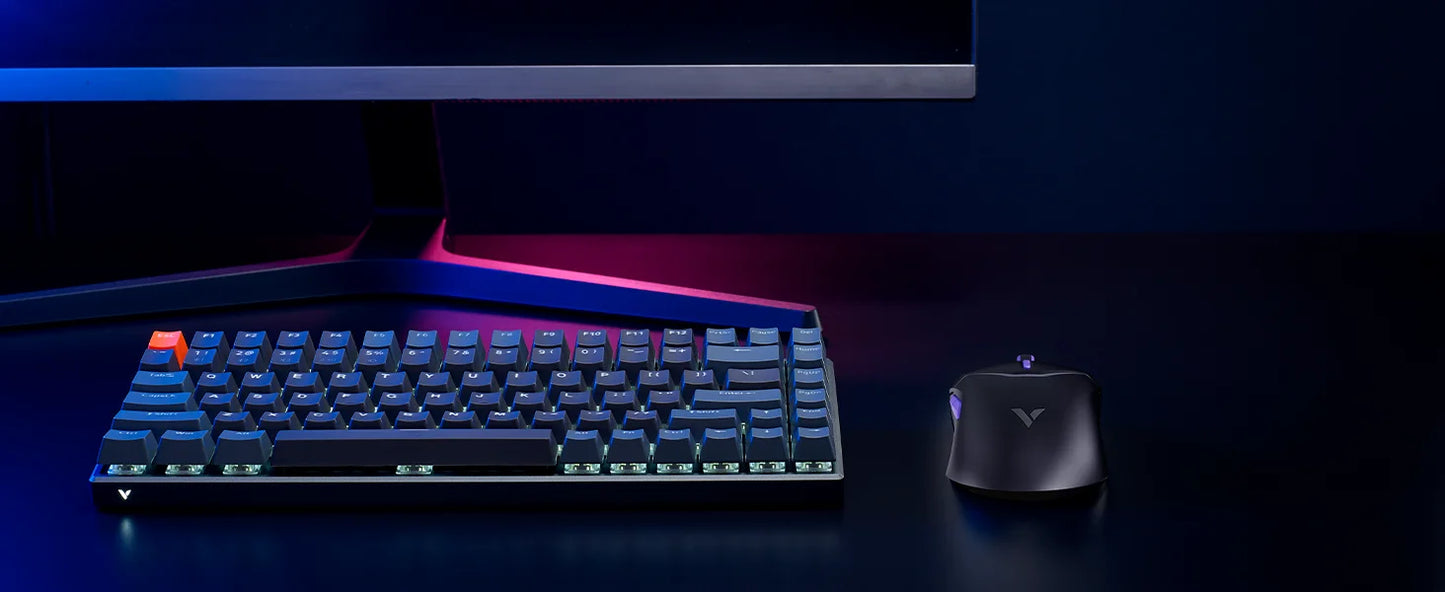 Rapoo VT9PRO 4K Wireless Gaming Mouse Superlight 26000DPI 4KHz Polling Rate 0.25ms Response Time 180H BatteryLife PAW3398