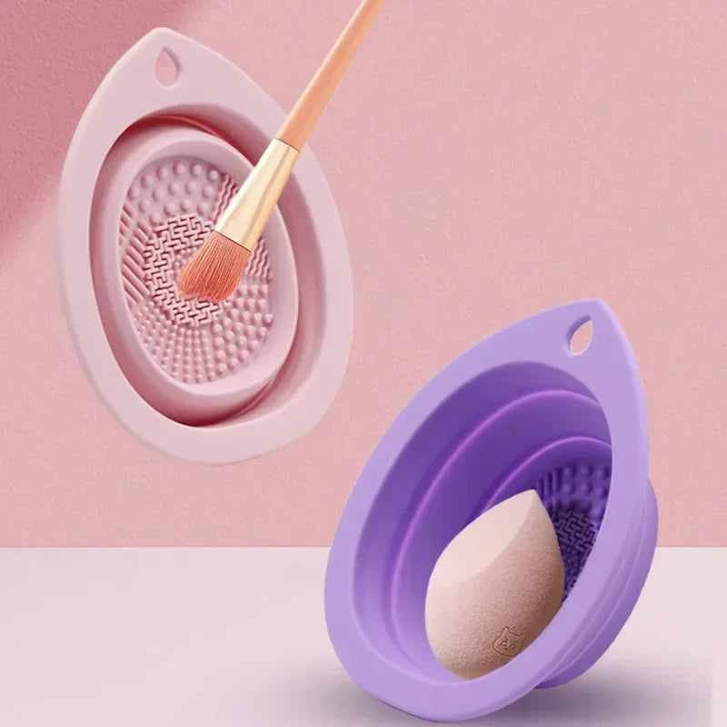 Silicone Brush Cleaning Bowl.