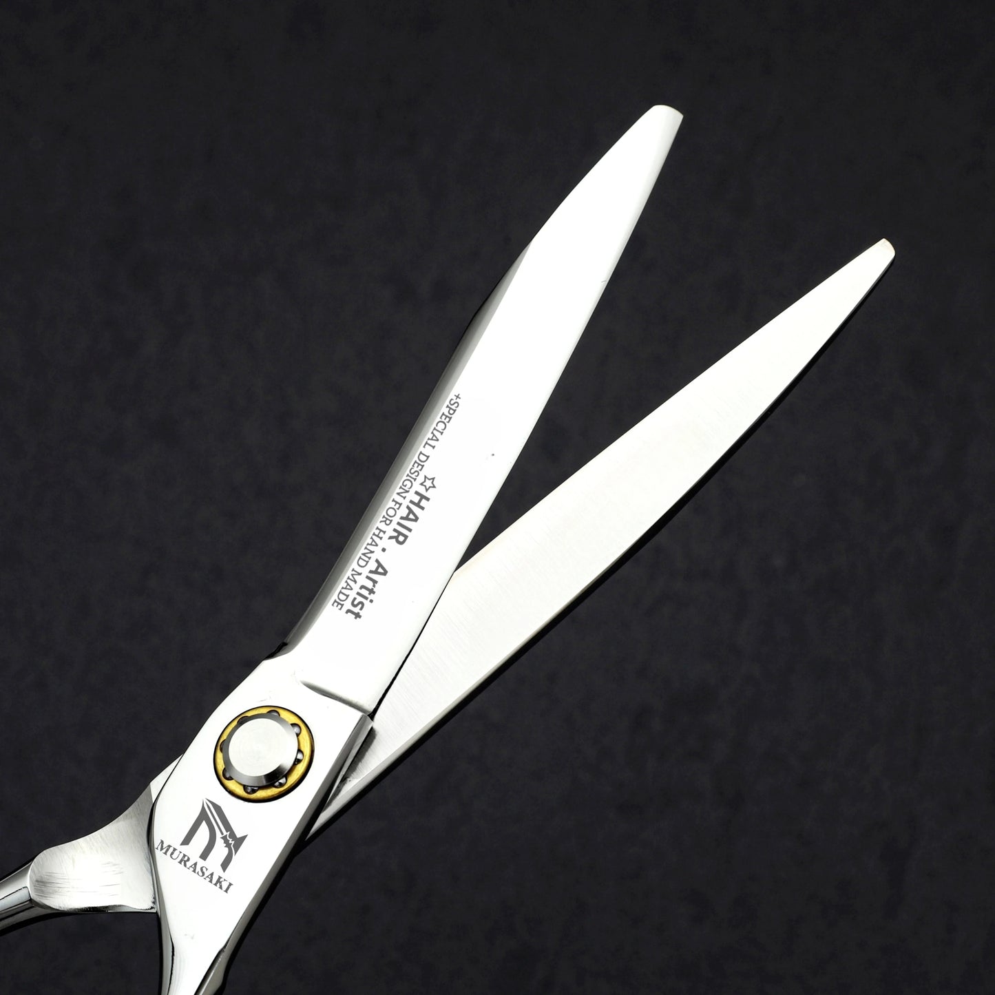 MURASAKI 6.0 inchhair thinning scissors，Professional Barber Accessories，Made by Hitachi 440C Steel，High-end Hair Cutting Tools