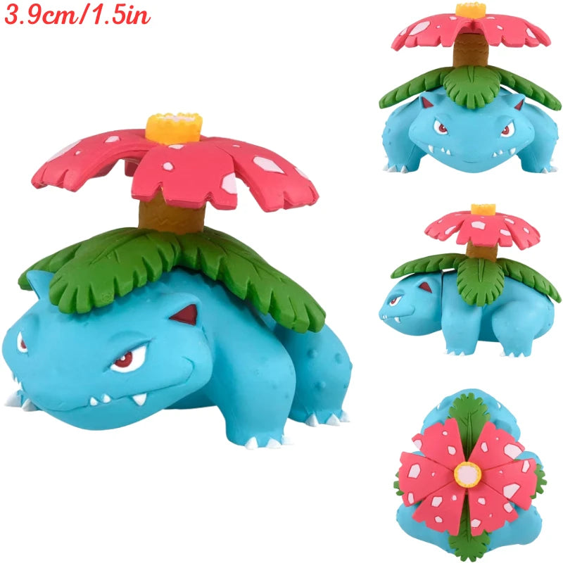 Original TAKARA TOMY Pokemon Figure Toys Mimikyu Maushold Lapras Charizard Umbreon Sylveon Vaporeon Model Dolls Birthday Gifts