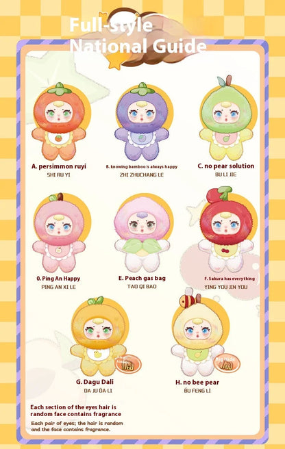 Nommi V3 Substitute 2025MM Candy Fruity Plush Toy Blind Box Creative Cute Desktop Decoration Trendy Vinyl Face Collectible