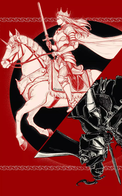 Atk Warhorse Mousepad Illustrator New Year'S Limit E-Sports Mouse Pad Microfiber Fabric 4mm Mice Pad Pc Gamer Accessories Gifts