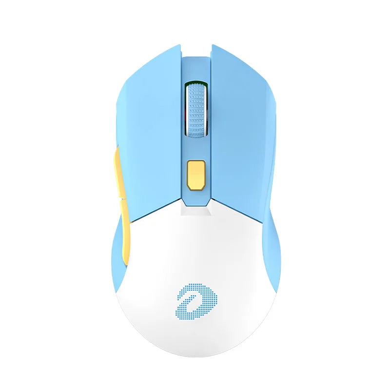 DAREU EM901X Wireless Mouse, 2.4G Wired Dual-mode Mouse, AIM-WL 12000 DPI RGB Magnetic Charging Dock Gaming Mouse for PC Gamer