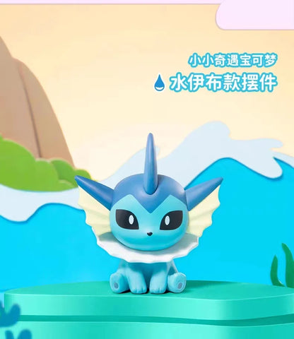 New in Stock Genuine Funism Pokémon Eevee Little Adventure Mini Figure Ornament  Animation Peripheral Gift
