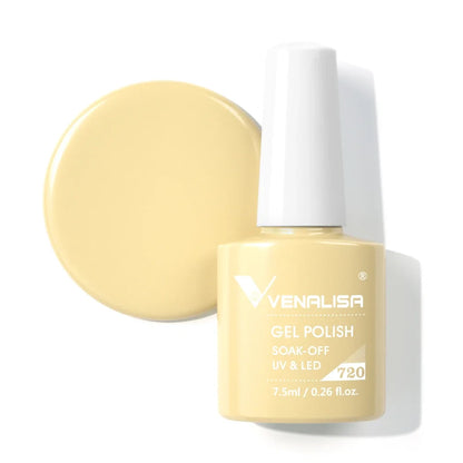 Venalisa VIP4 Nail Gel Polish HEMA/TPO FREE Full Coverage Beautiful Semi Permanent Soak Off UV LED Gel Nail Polish Gel Lacquer