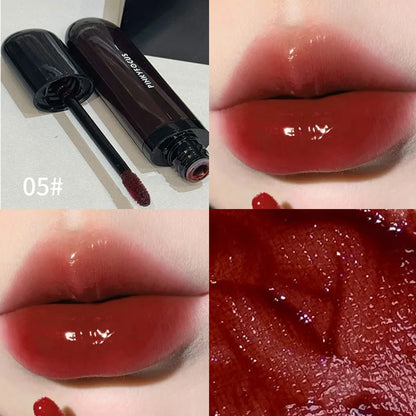 Red Brown Mirror Lip Glaze.