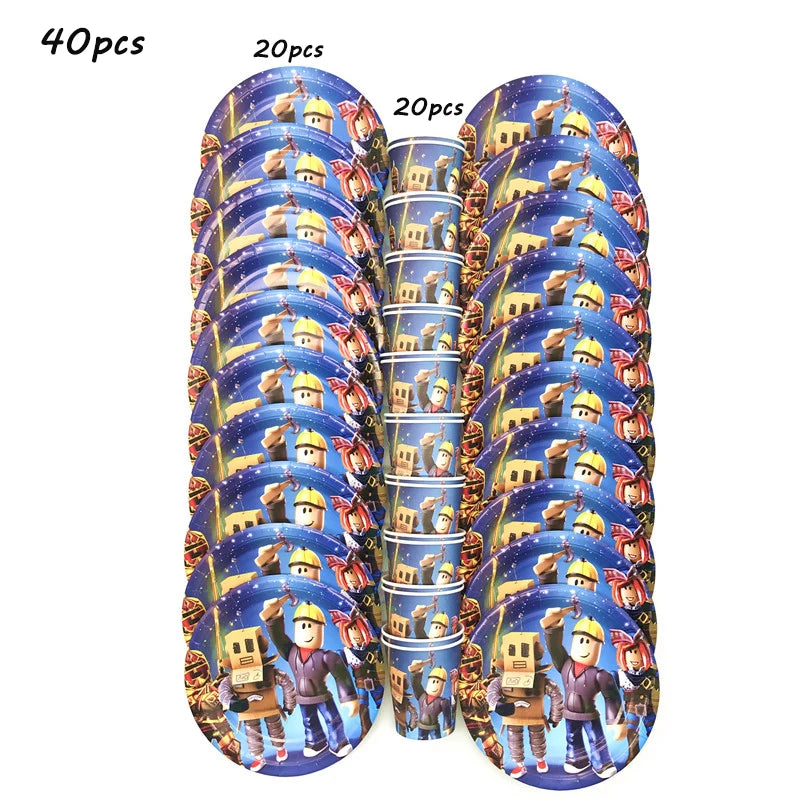 Roblox Birthday Party Decoration Set XL