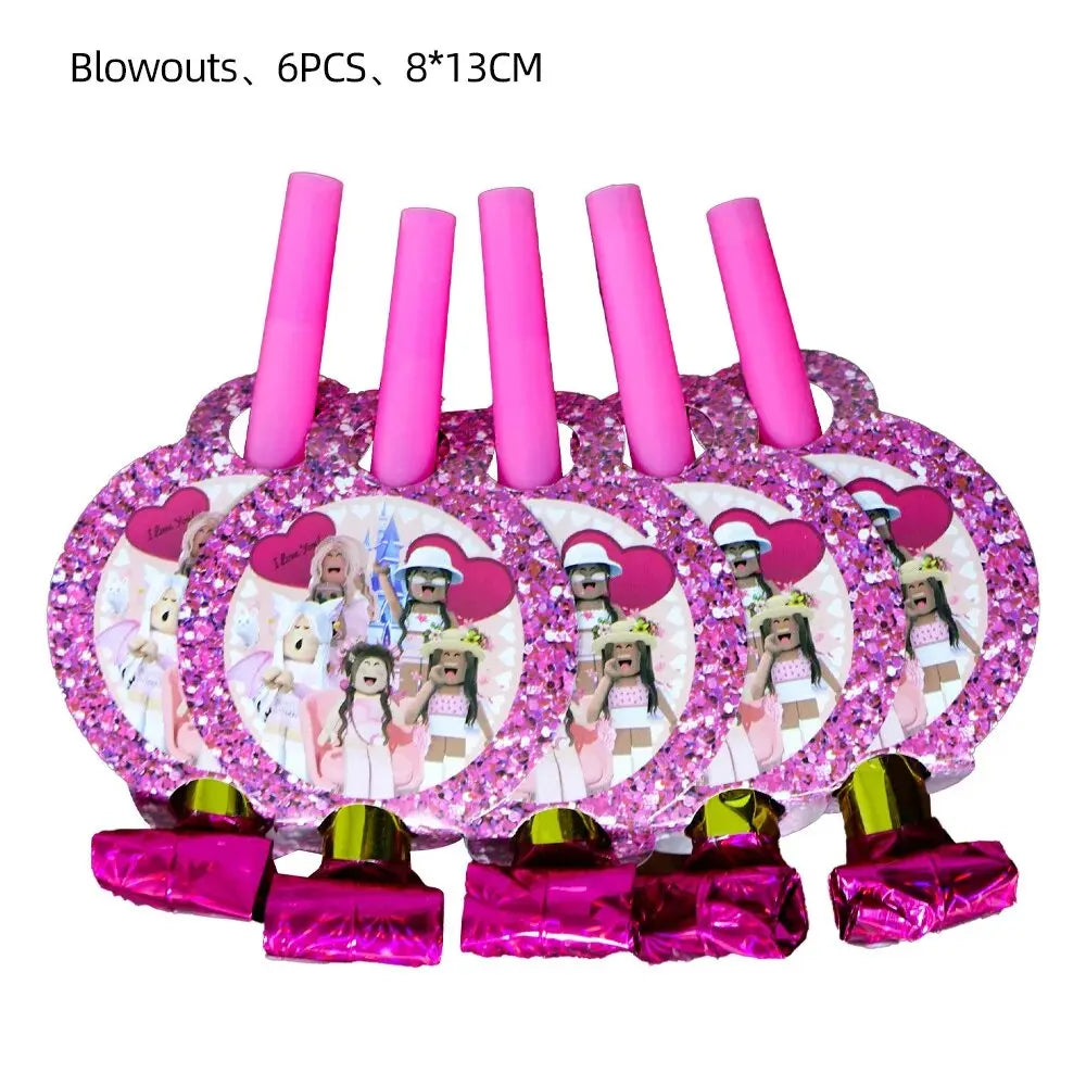 Roblox Party Snack Box Set (6pcs)