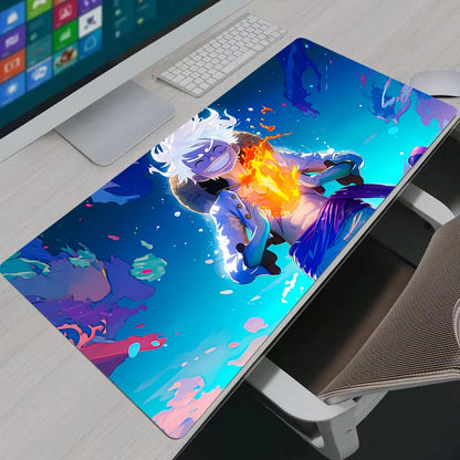 One Piece World Map XXL Gaming Mouse Pad: Vintage Nautical Anime Desk Mat