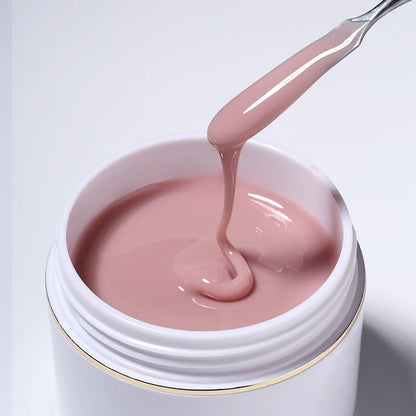 MSHARE 500g Liquid Acrylic Gel Acrygel TPO Hema Free Builder Nail Gel For Nails Extension Constuction Self Level Soak Off UV LED