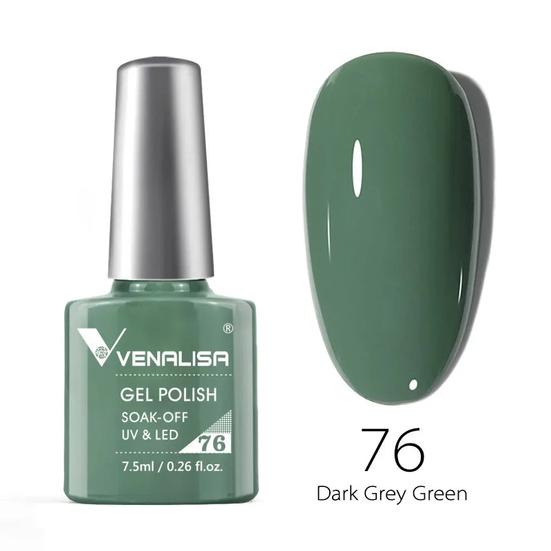 Venalisa VIP4 Nail Gel Polish HEMA/TPO FREE Full Coverage Beautiful Semi Permanent Soak Off UV LED Gel Nail Polish Gel Lacquer