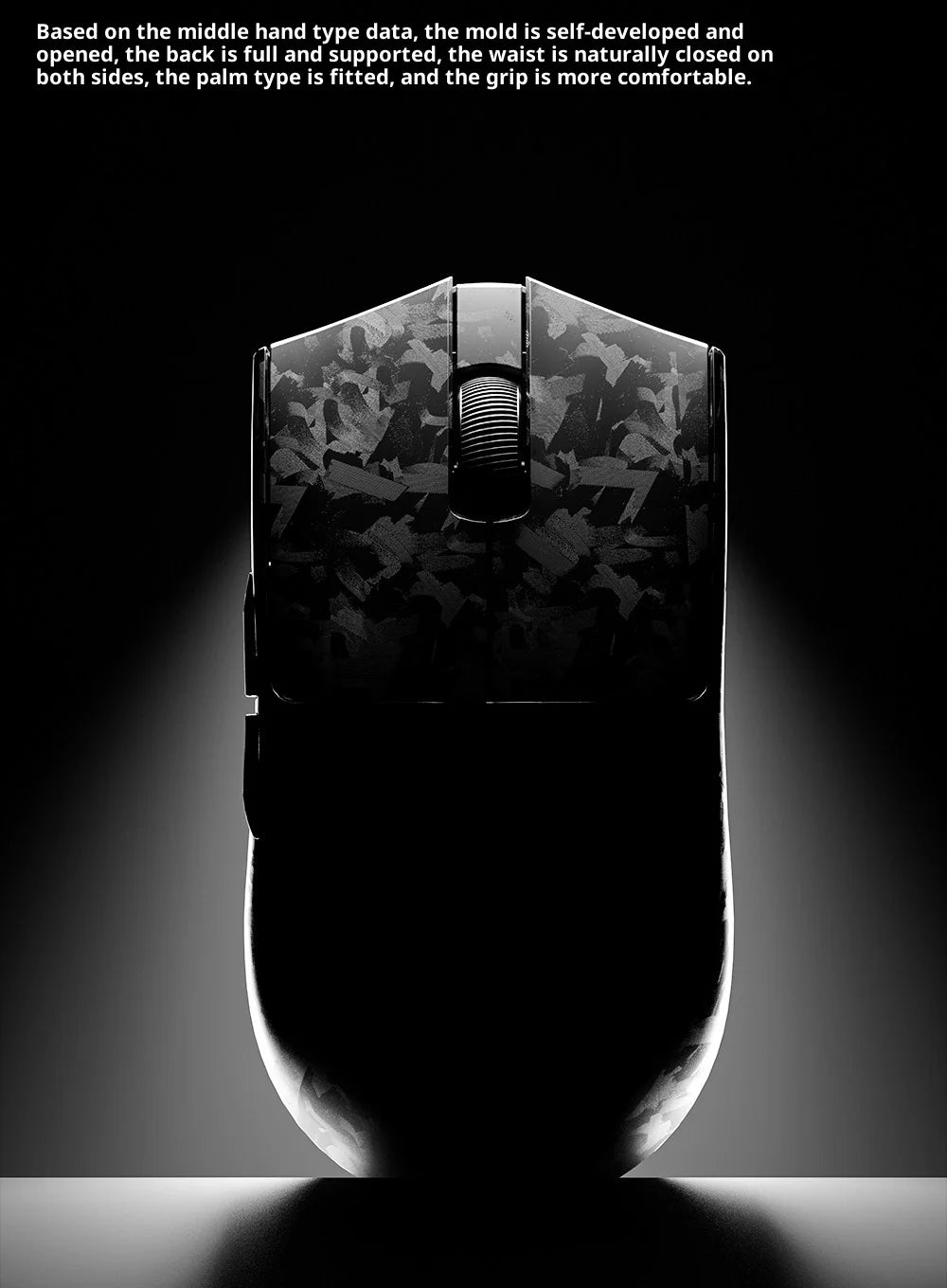XINMENG ZERO 3 Gaming Mouse PAW3311/PAW3395/PAW3950 E-sport Sensor 1K/8K Polling Rate Carbon Fiber Case 500mAh Battery Wireless