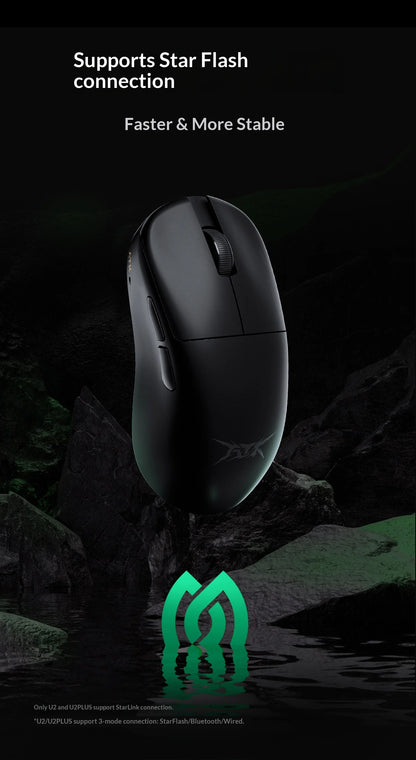 NEW ATK U2/V2 PAW3950 8K Wireless Gaming Mouse 3mode Double 39g Lightweight E-Sport Mouse Custom Accessory Computer Office Work