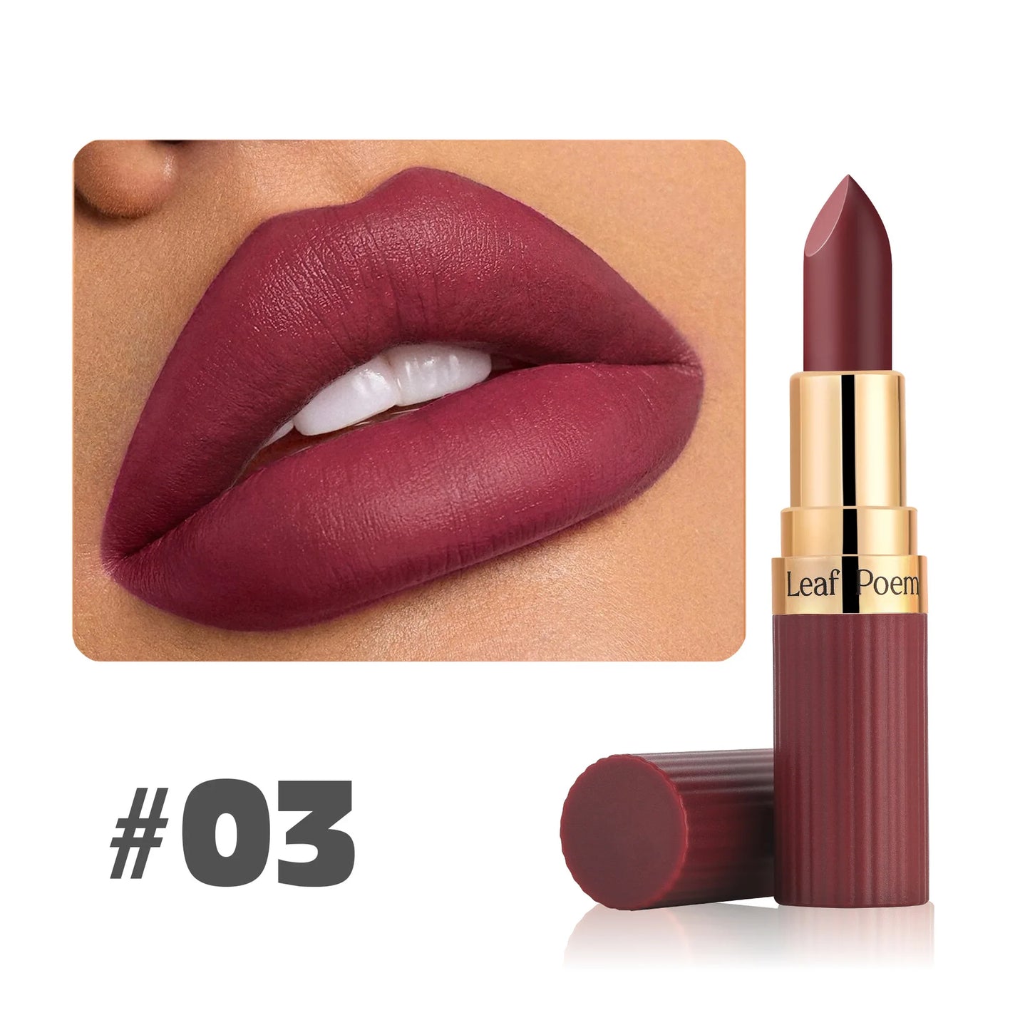 6 Color Matte Lipstick Velvet Dark Brown Lip Gloss Waterproof Lasting Pigments Makeup Nude Coffee Lip Stick Lips Makeup Cosmetic