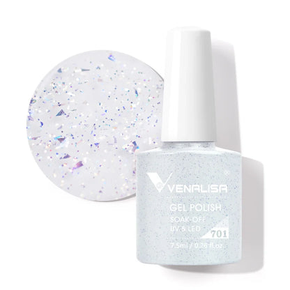 Venalisa VIP4 Nail Gel Polish HEMA/TPO FREE Full Coverage Beautiful Semi Permanent Soak Off UV LED Gel Nail Polish Gel Lacquer