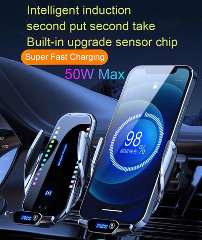 50W Wireless Car Charger.