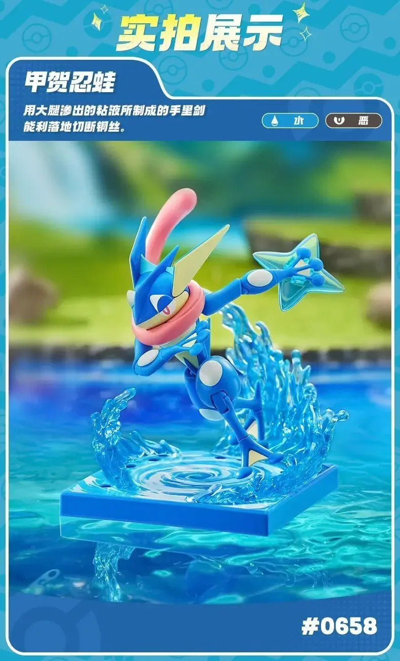 In Stock New Blokees Pokemon Assembly Action Figure Pikachu Charizard Anime Original Desktop Decoration Customized Toys Gifts