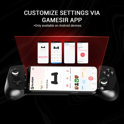 GameSir X5 Lite Mobile Gaming Controller Phone Gamepads for iPhone 16 15 Series IOS iPad Mini Y700 Android Tablet Controle