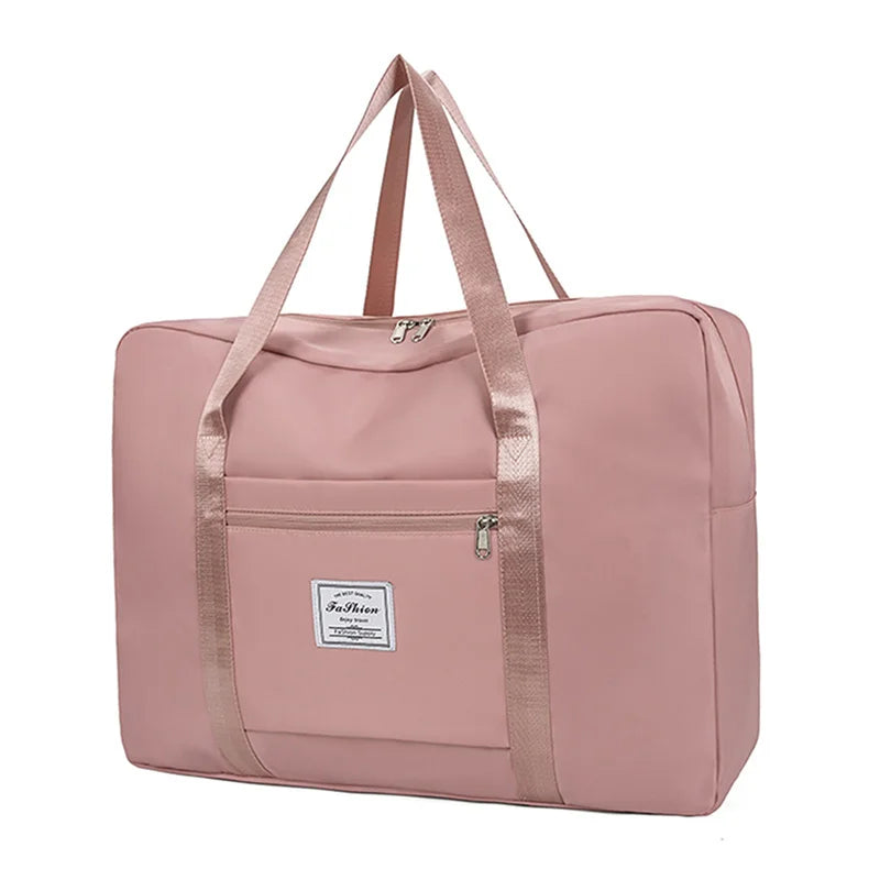 Large Capacity Folding Travel Bags Waterproof Luggage Tote Handbag Travel Duffle Bag Gym Yoga Storage Shoulder Bag For Women Men
