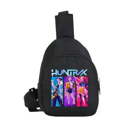 New Children Chest Bag Anime Cartoon Alphabet Fashionable Shoulder Diagonal Straddle Bag Girl Boy Cartoon Casual Chest Bags
