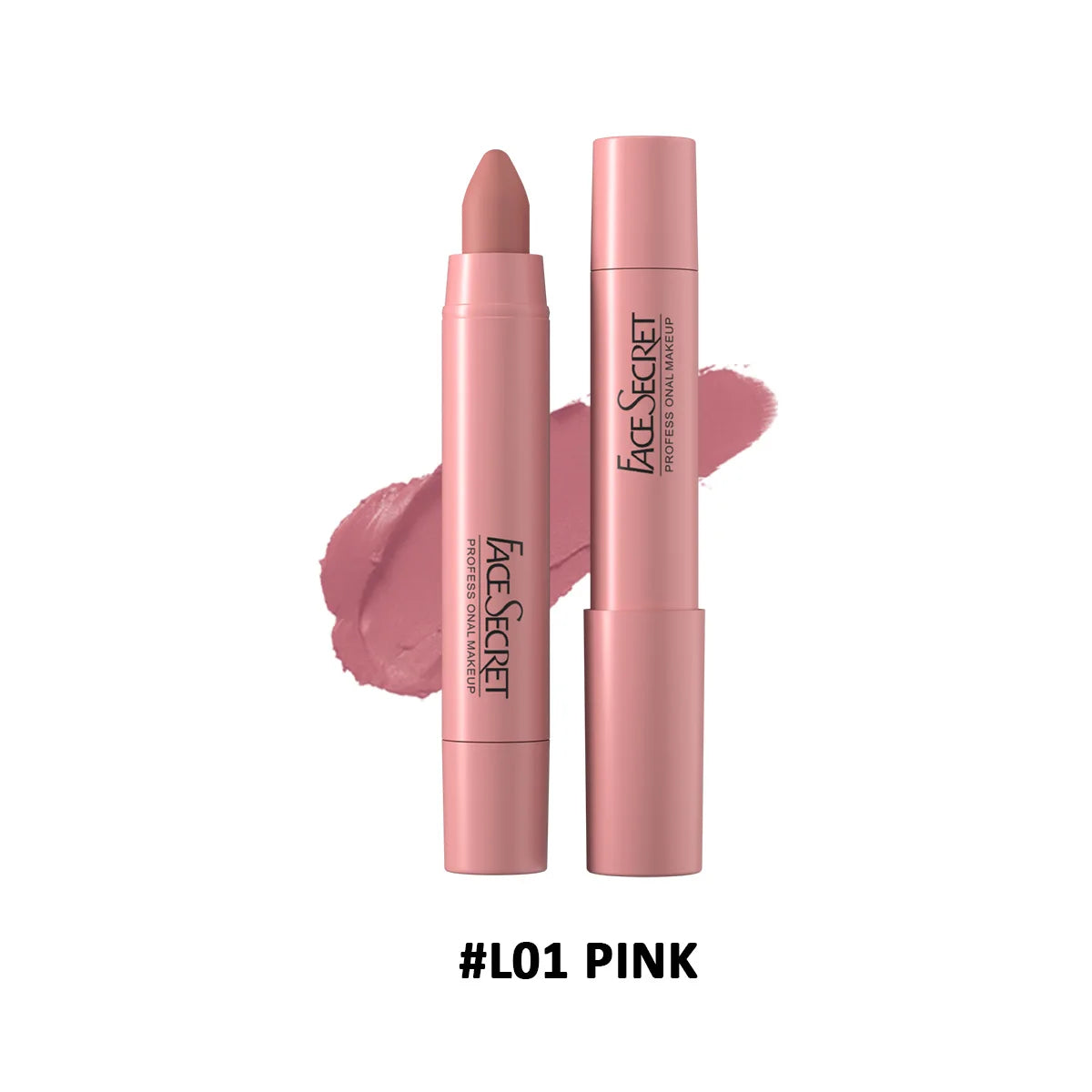 12-Color Matte Lip Pencil Set.