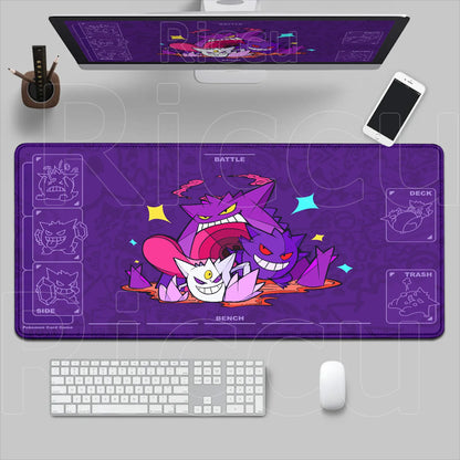 HD 900x400 Rubber Large PC Mousepad Gaming Mouse Pad Accessories Pikachu Slowpoke XXL Desk Keyboard Mat Computer Laptop Mausepad