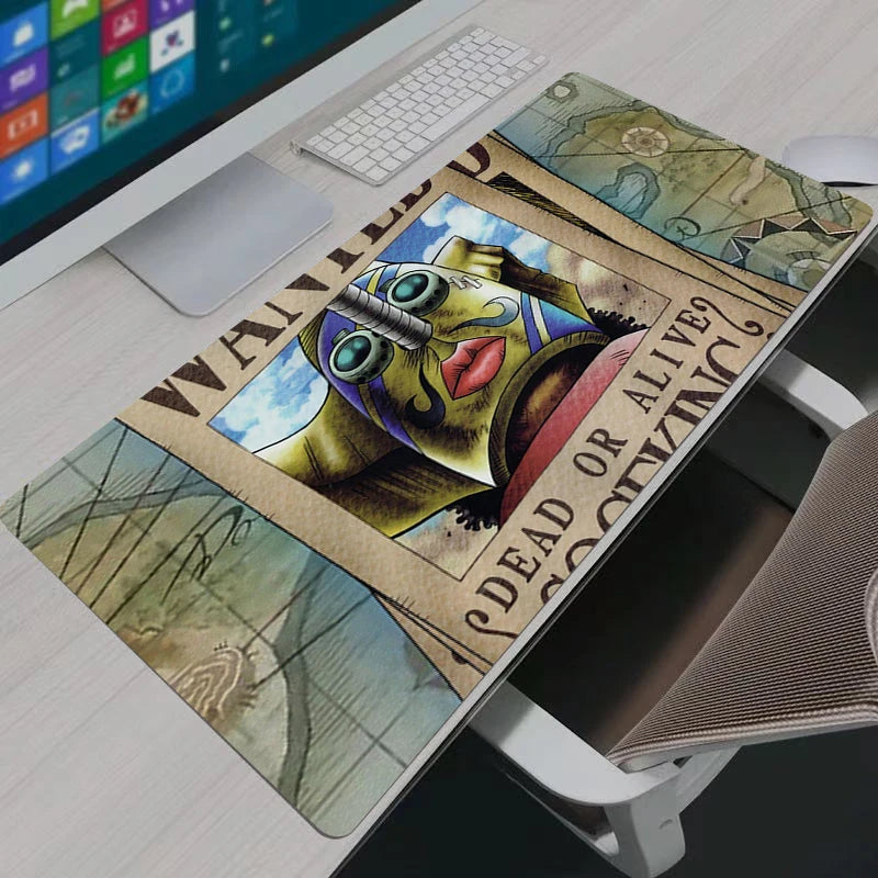 One Piece Trafalgar D Water Law  Gaming Mouse Pad Gamer Computer HD Mousepad XXL Keyboard Pad Carpet Non-Slip Office Mouse Mats