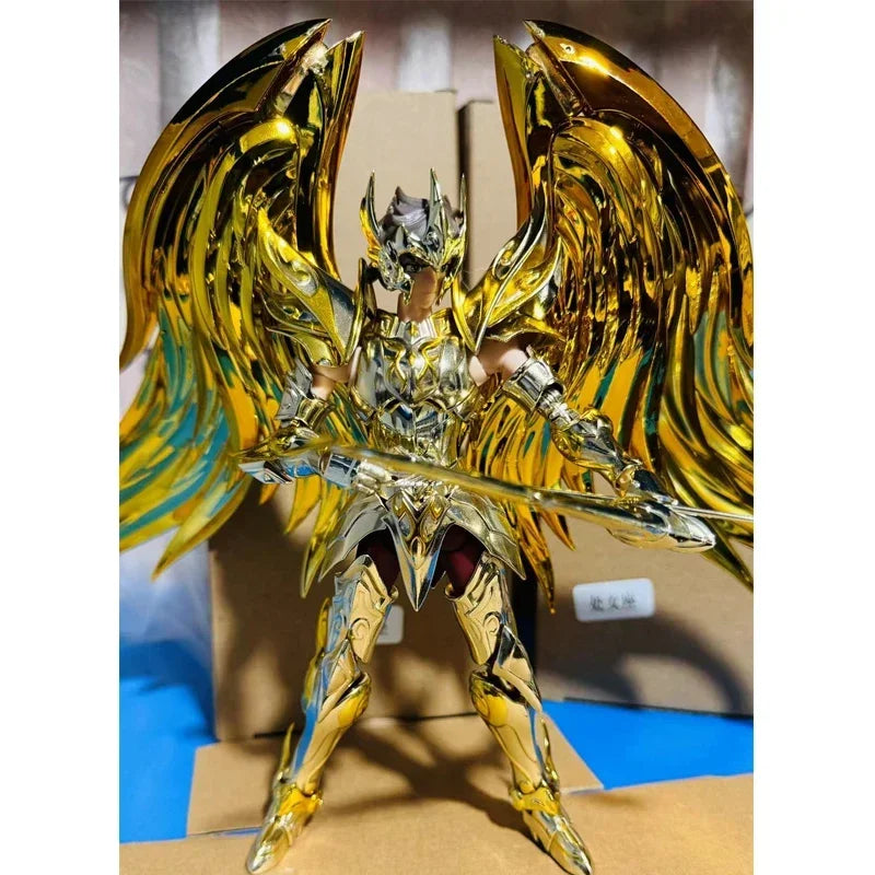 Promotion RH Model Saint Seiya Myth Cloth EXM Sagittarius Aiolos SOG/Soul of God Gold Zodiac Knights The Action Figure in Stock
