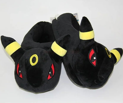 Adult Umbreon Kigurumi Onesie Pajamas Fleece Animal Women Halloween Party Cosplay Costume Pyjamas Shoes