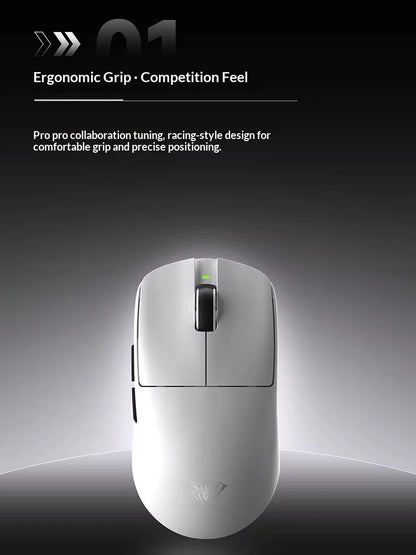 AULA X9 Max Ultra Gaming Mouse Wireless Tri Mode Dual 8KHz 500mAh PAW3950 Lightweight Ergonomic Esports Mouse Gaming Accessories