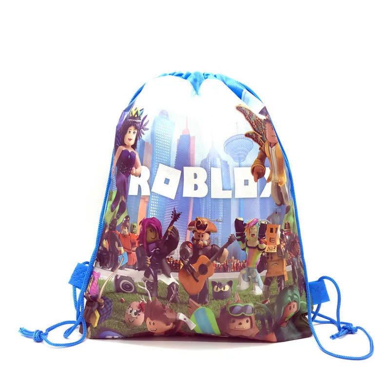 Roblox Drawstring Party Bags Set (6–56pcs)