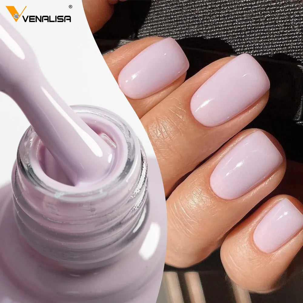Venalisa VIP5 Nail Gel Polish HEMA/TPO FREE Full Coverage Beautiful Semi Permanent Soak Off UV LED Gel Nail Polish Gel Lacquer