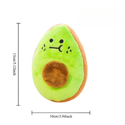 5/10pcs Pet Chew Toy with Squeaking Plush Toys, Small Chili and Eggplant Shapes, Dog Interactive Toys To Bite, Pet Gifts