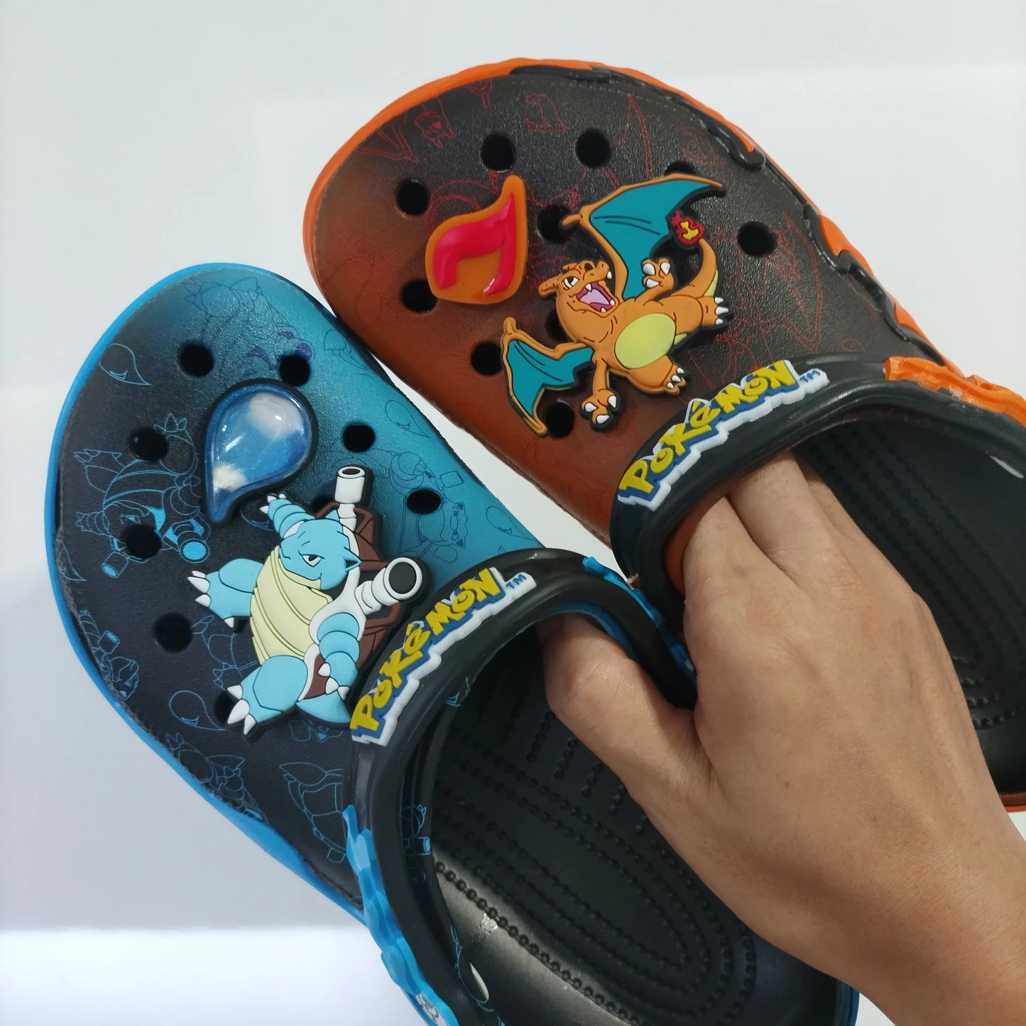 2026 Pokemon Series Peripheral Cute Slippers Eva Ultra-Light Soft Soles Versatile Comfortable Shoes Fpr Boys And Girls