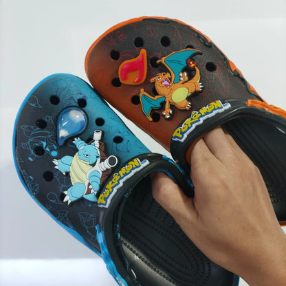 2026 Pokemon Series Peripheral Cute Slippers Eva Ultra-Light Soft Soles Versatile Comfortable Shoes Fpr Boys And Girls