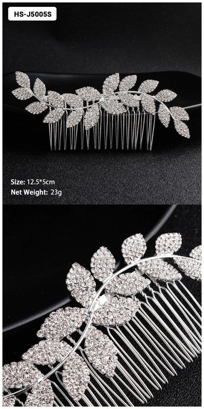 Crystal Bridal Hair Comb.