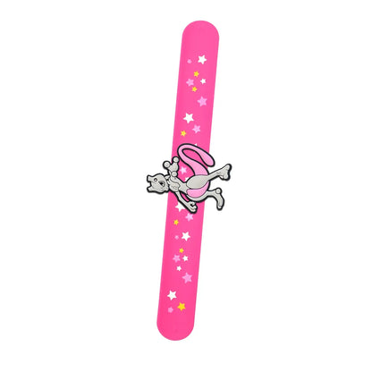 PVC Pokemon Slap Bracelet Kids Pikachu Birthday Decoration Anime Wristband Child Slap Band Puzzle Toy Boys Girls Birthday Party