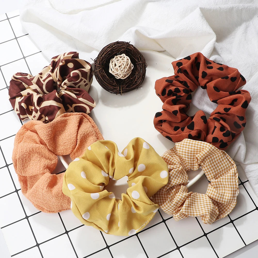 Large Elastic Scrunchies Set.