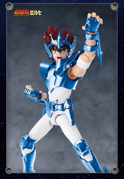 Original BLOKEES Saint Seiya Sagittarius Seiya Pegasus Aiolos Tenma Pegasus Action Figure Toy Assembly Figure Toys Gift