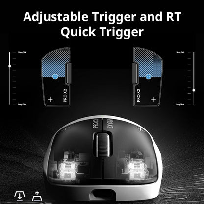 Logitech G PRO X2 SUPERSTRIKE Wireless Mouse, 44000DPI, 8000Hz