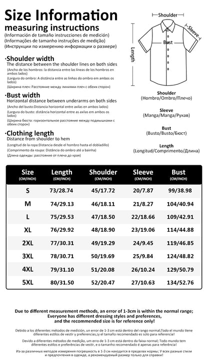 Summer Hawaiian Shirts Fish Printed Shirt Men Women Fashion Short Sleeve Blouse Men's Vocation Lapel Beach Camisas Sea
